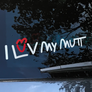 11 x 3 inch window cling