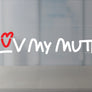 11 x 3 inch window cling