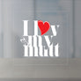 4 inch square window cling