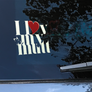 4 inch square window cling